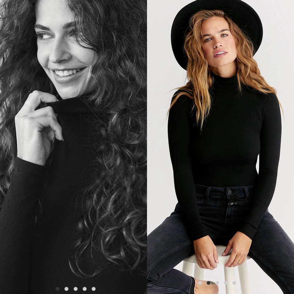Free People Seamless Turtlneck Bodysuit - Picture 2 of 9